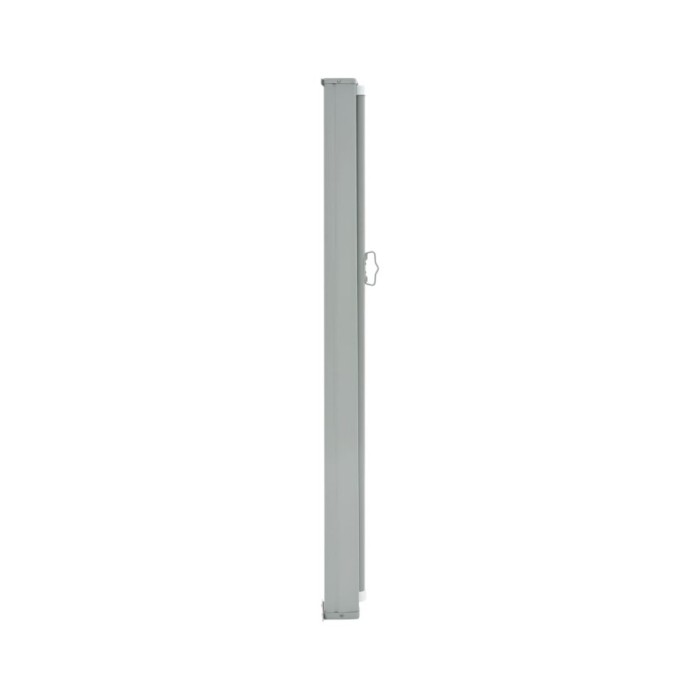 Auvent latéral rétractable de patio 160 x 300 cm Gris