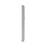 Auvent latéral rétractable de patio 160 x 300 cm Gris