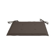 Coussins de chaise de jardin 2 pcs Taupe 50x50x3 cm