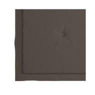 Coussins de chaise de jardin 2 pcs Taupe 50x50x3 cm