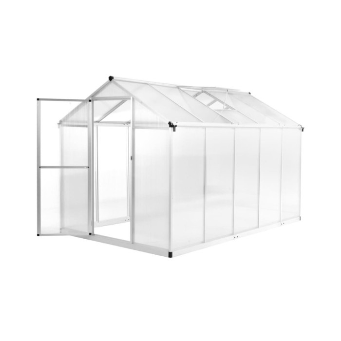 Serre Aluminium 302x190x195 cm 11,19 m³