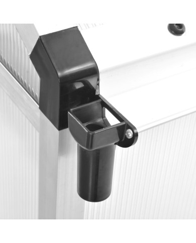 Serre Aluminium 302x190x195 cm 11,19 m³