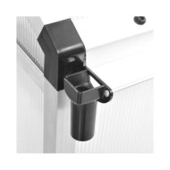 Serre Aluminium 302x190x195 cm 11,19 m³