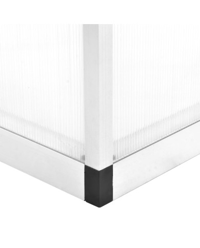 Serre Aluminium 302x190x195 cm 11,19 m³