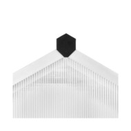 Serre Aluminium 302x190x195 cm 11,19 m³