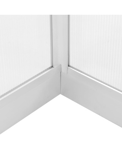 Serre Aluminium 302x190x195 cm 11,19 m³