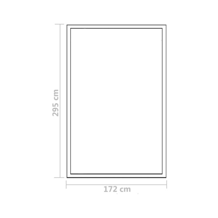 Serre Aluminium 302x190x195 cm 11,19 m³