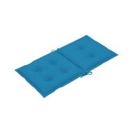 Coussins de chaise de jardin 6 pcs Bleu 100x50x7 cm