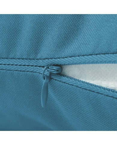 Oreiller d'extérieur 2 pcs 60 x 60 cm Bleu clair