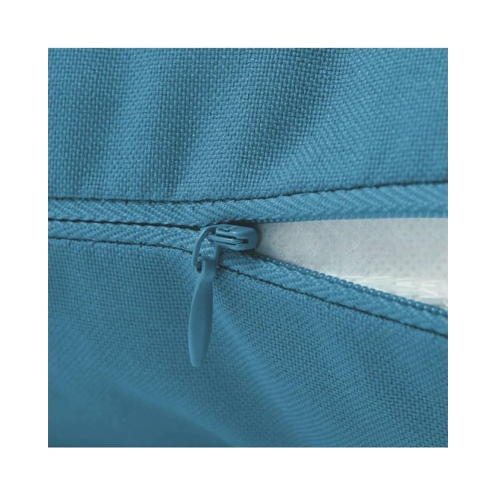 Oreiller d'extérieur 2 pcs 60 x 60 cm Bleu clair