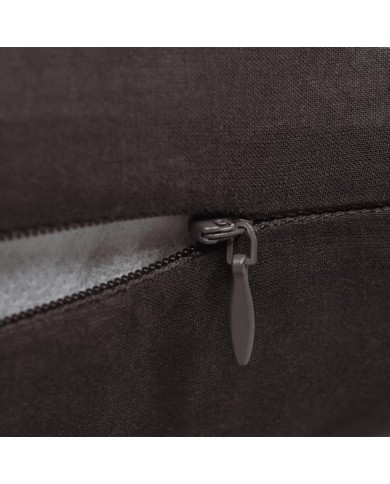 Housses de coussin 4 pcs Coton Marron 50x50 cm 