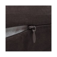 Housses de coussin 4 pcs Coton Marron 50x50 cm 