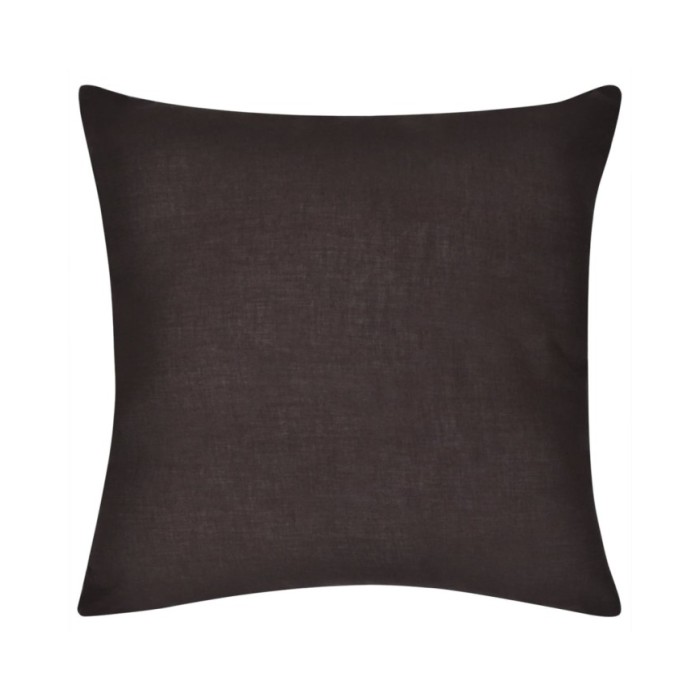 Housses de coussin 4 pcs Coton Marron 80x80 cm