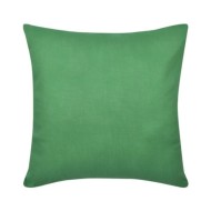 Housses de coussin 4 pcs Coton Vert 80x80 cm