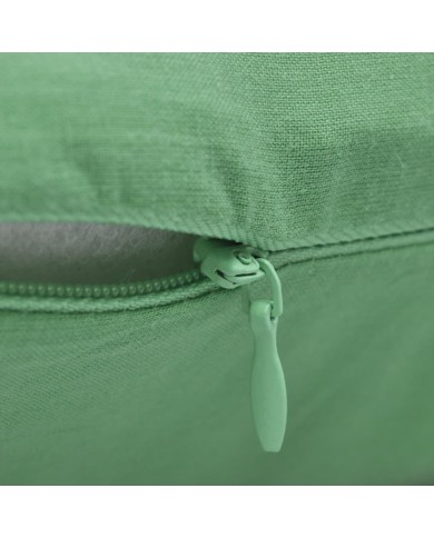 Housses de coussin 4 pcs Coton Vert pomme 80x80 cm