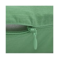 Housses de coussin 4 pcs Coton Vert pomme 80x80 cm