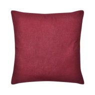 Housses de coussin 4 pcs Coton Bordeaux 50x50 cm 