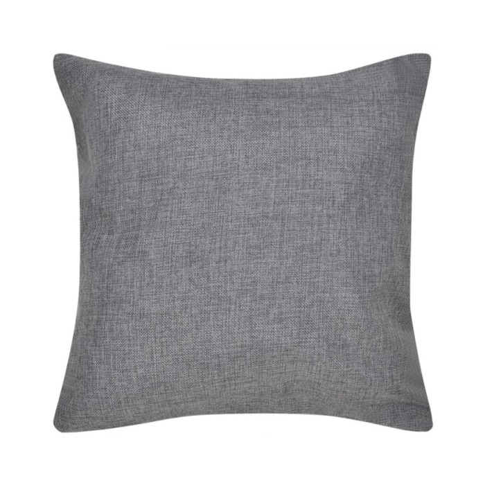 Housses de coussin 4 pcs Aspect de lin Anthracite 40x40 cm 