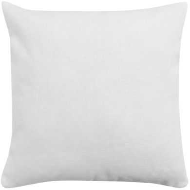 Housses de coussin 4 pcs Aspect de lin Blanc 50x50 cm