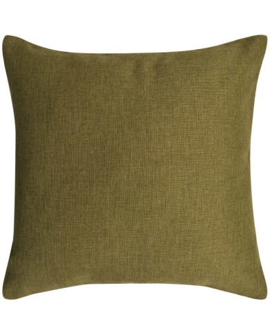 Housses de coussin 4 pcs Aspect de lin Vert 50x50 cm