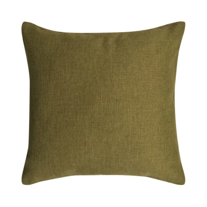 Housses de coussin 4 pcs Aspect de lin Vert 50x50 cm