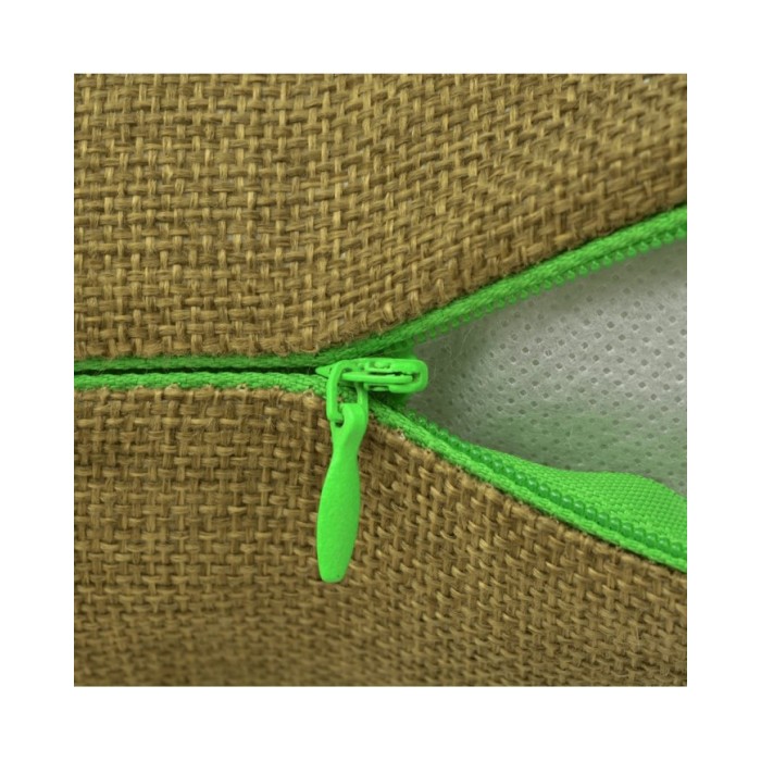 Housses de coussin 4 pcs Aspect de lin Vert 50x50 cm