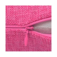 Housses de coussin 4 pcs Aspect de lin Rose 80x80 cm