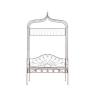 Banc de jardin 122 cm Fer Marron antique