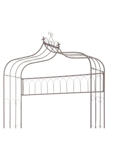 Banc de jardin 122 cm Fer Marron antique
