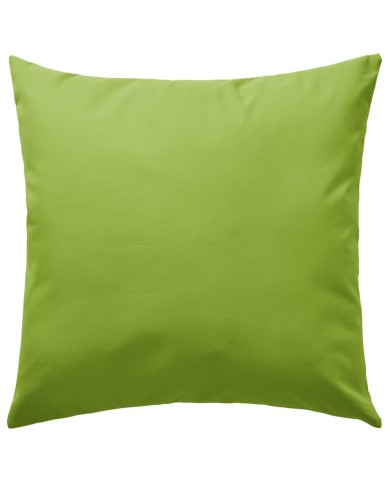 Oreiller d'extérieur 4 pcs 45 x 45 cm Vert pomme