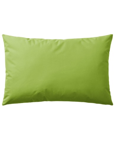 Oreiller d'extérieur 4 pcs 60 x 40 cm Vert pomme