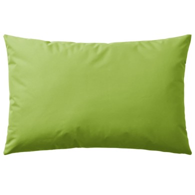 Oreiller d'extérieur 4 pcs 60 x 40 cm Vert pomme