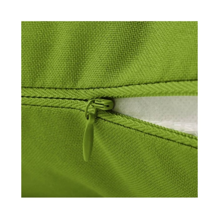Oreiller d'extérieur 4 pcs 60 x 40 cm Vert pomme
