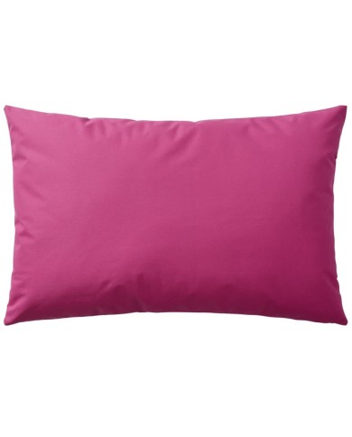 Oreiller d'extérieur 2 pcs 60 x 40 cm Rose