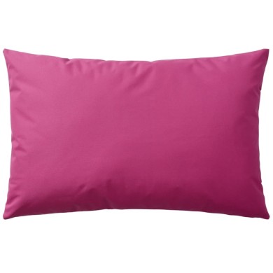 Oreiller d'extérieur 2 pcs 60 x 40 cm Rose