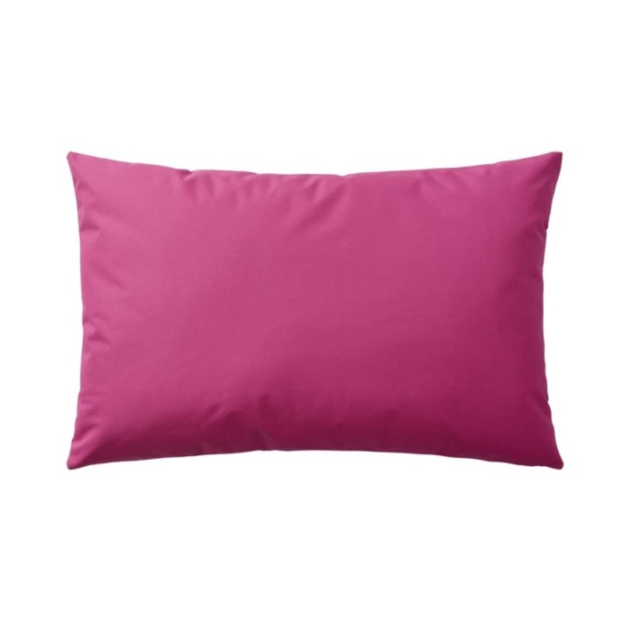 Oreiller d'extérieur 2 pcs 60 x 40 cm Rose