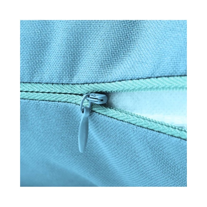 Oreiller d'extérieur 2 pcs 45 x 45 cm Bleu clair