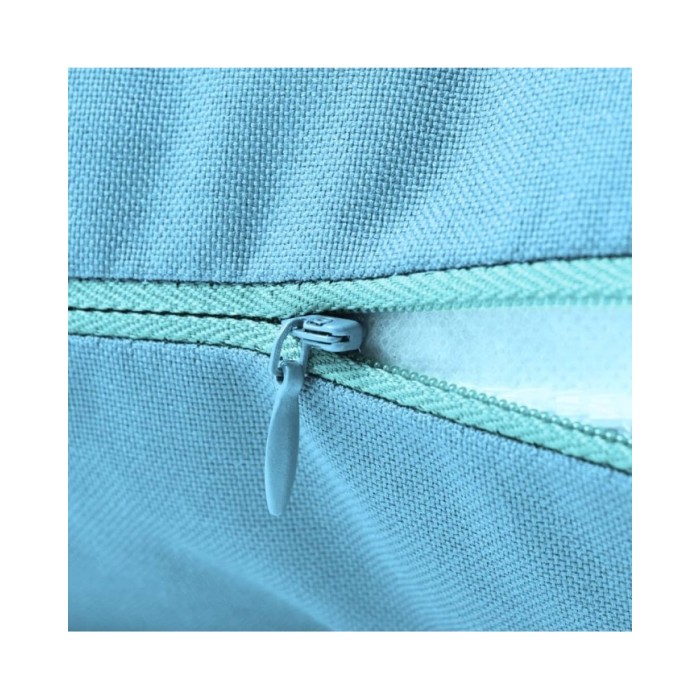 Oreiller d'extérieur 2 pcs 60 x 40 cm Bleu clair