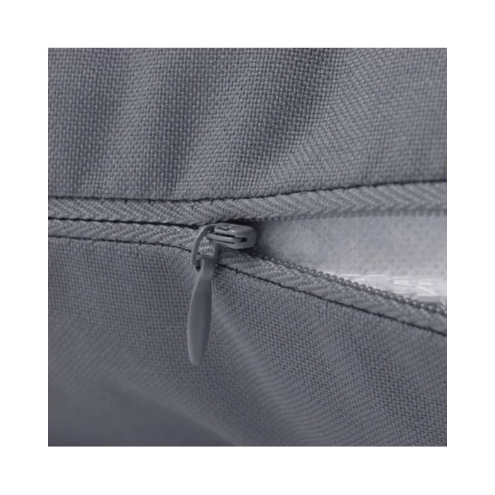 Oreiller d'extérieur 4 pièces 45 x 45 cm Gris
