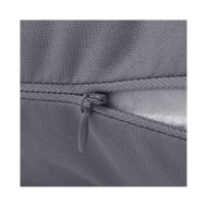 Oreiller d'extérieur 4 pièces 45 x 45 cm Gris