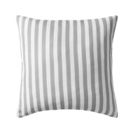 Oreiller d'extérieur 4 pcs Impression rayure 45 x 45 cm Gris