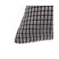Jeu de coussin 2 pcs Velours 45 x 45 cm Gris