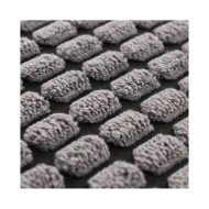 Jeu de coussin 2 pcs Velours 45 x 45 cm Gris