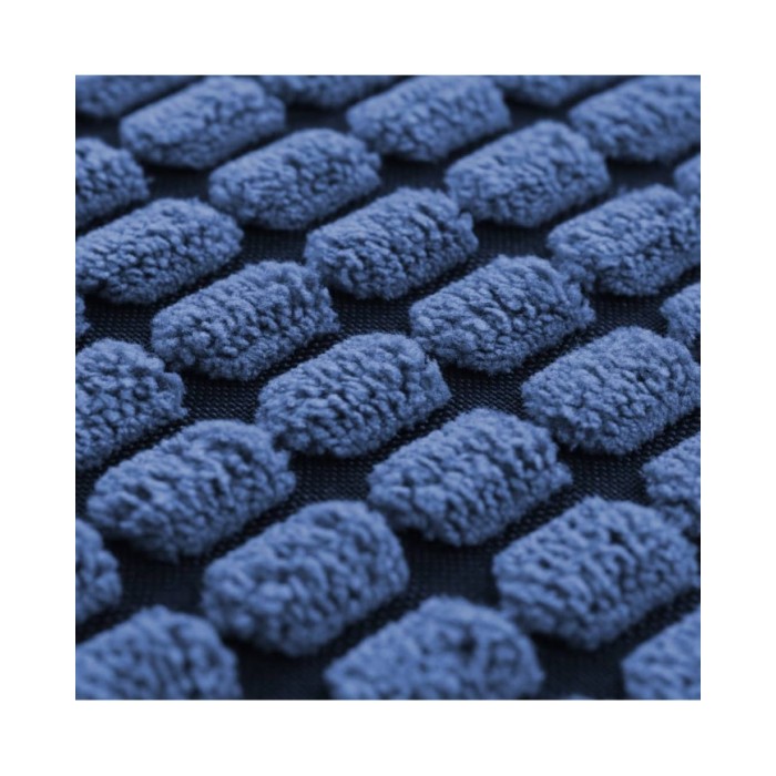 Jeu de coussin 2 pcs Velours 40 x 60 cm Bleu