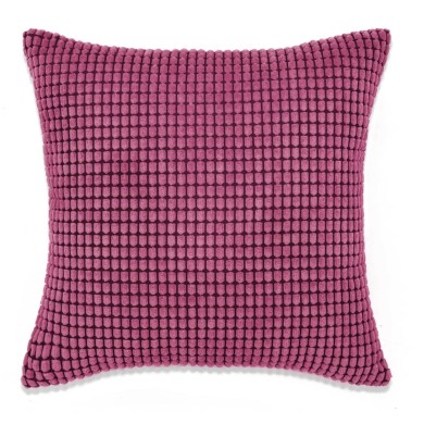 Jeu de coussin 2 pcs Velours 45 x 45 cm Rose