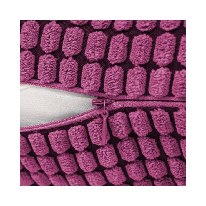 Jeu de coussin 2 pcs Velours 45 x 45 cm Rose