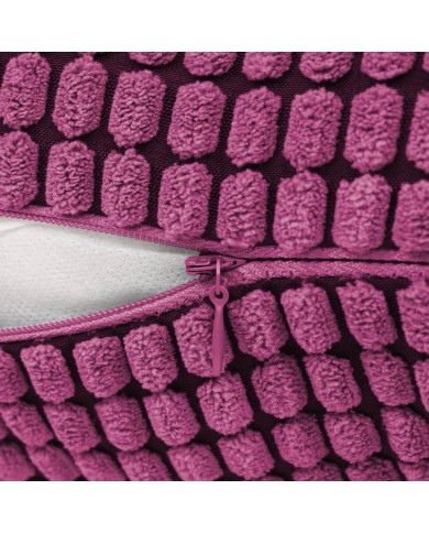 Jeu de coussin 2 pcs Velours 60 x 60 cm Rose