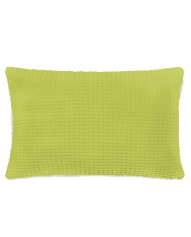 Jeu de coussin 2 pcs Velours 40 x 60 cm Vert