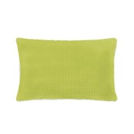 Jeu de coussin 2 pcs Velours 40 x 60 cm Vert