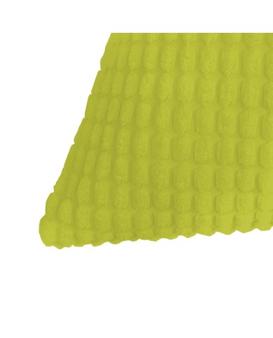Jeu de coussin 2 pcs Velours 60 x 60 cm Vert